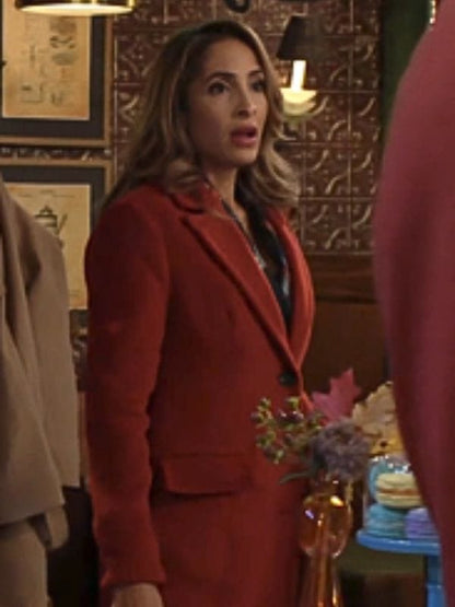 The Young and the Restless Lily Winters Red Coat