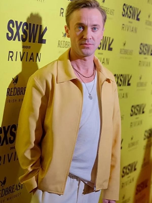 They Will Kill You 2026 Premier Tom Felton Jacket Yellow