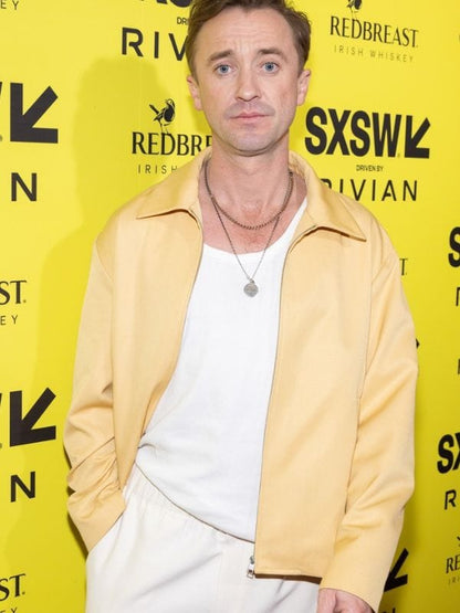 They Will Kill You 2026 Premier Tom Felton Jacket Yellow
