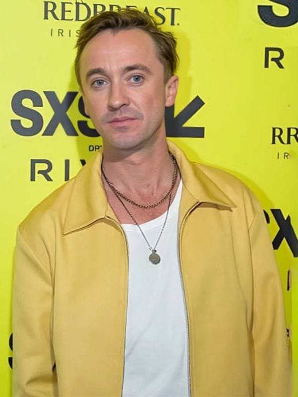 They Will Kill You 2026 Premier Tom Felton Jacket Yellow