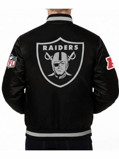 Tom Brady Las Vegas Raiders Satin Jacket