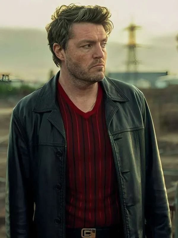 Tom Burke Legends 2026 Leather Jacket Black