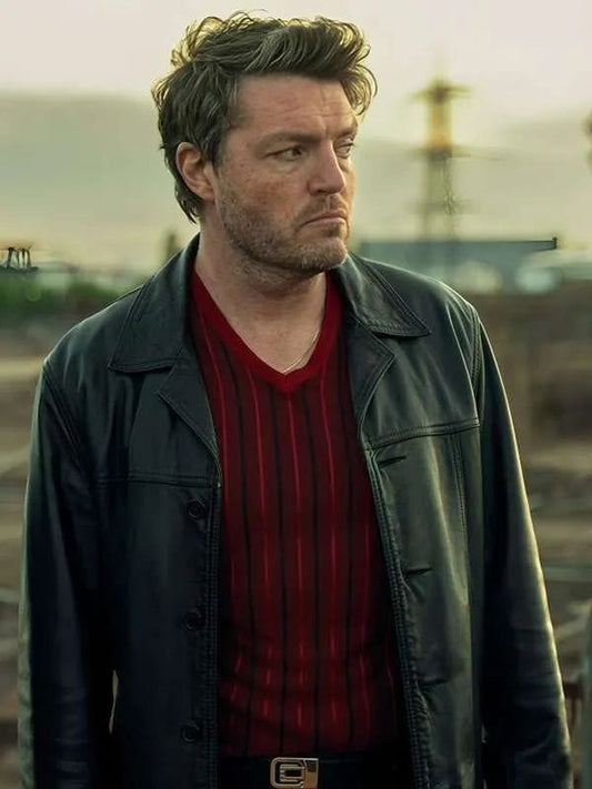 Tom Burke Legends 2026 Leather Jacket Black