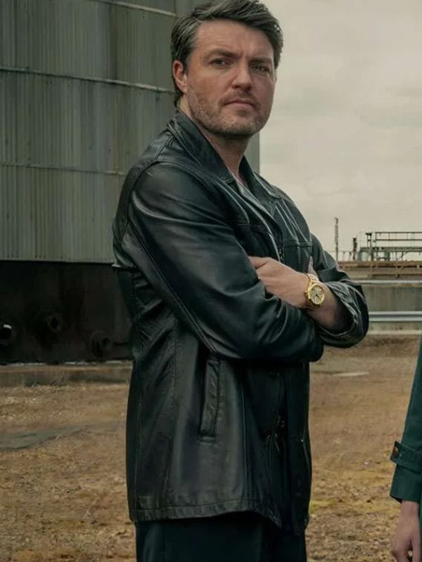 Tom Burke Legends 2026 Leather Jacket Black