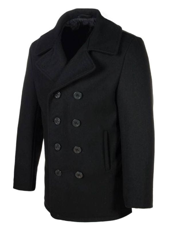 Tom Hardy MobLand 2025 Black Peacoat – Winter Whirl