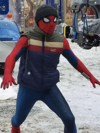 Tom Holland Spider-Man Brand New Day Puffer Vest