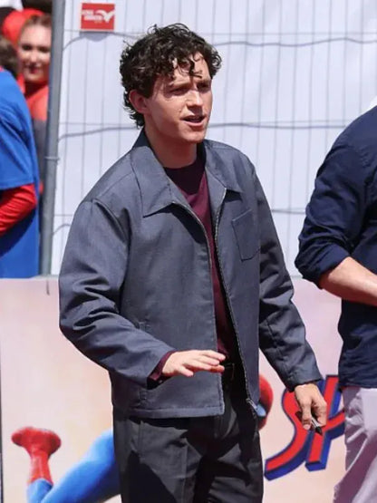 Tom Holland SpiderMan Brand New Day Photocall 2026 Jacket