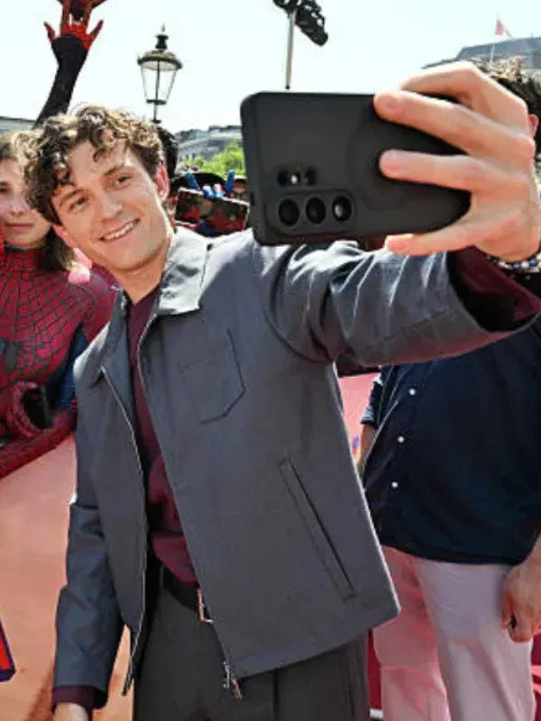Tom Holland SpiderMan Brand New Day Photocall 2026 Jacket