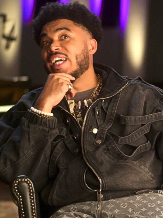 Tommy Brown Hitmakers S01 Denim Jacket Black