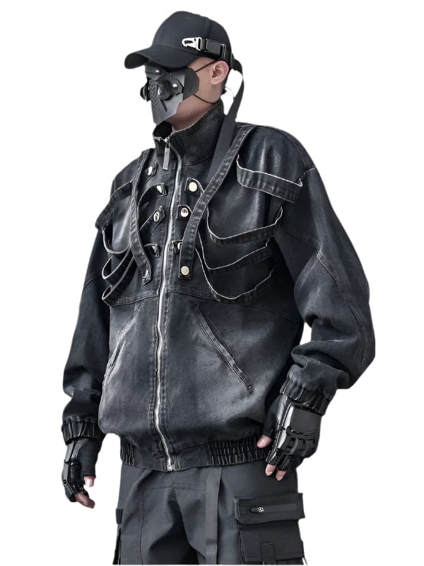 Tommy Brown Hitmakers S01 Denim Jacket Black