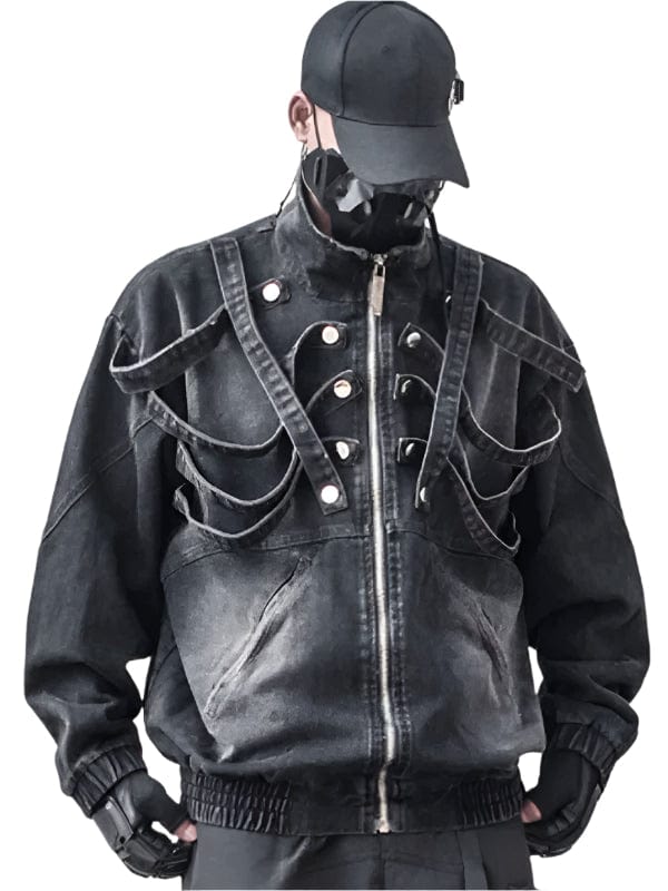 Tommy Brown Hitmakers S01 Denim Jacket Black