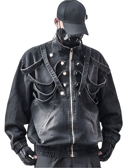 Tommy Brown Hitmakers S01 Denim Jacket Black