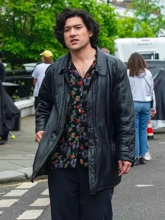 Too Much S01 Will Sharpe Black Leather Jacket