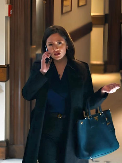 Reenie Green Tracker S01 Fiona Rene Trench Coat