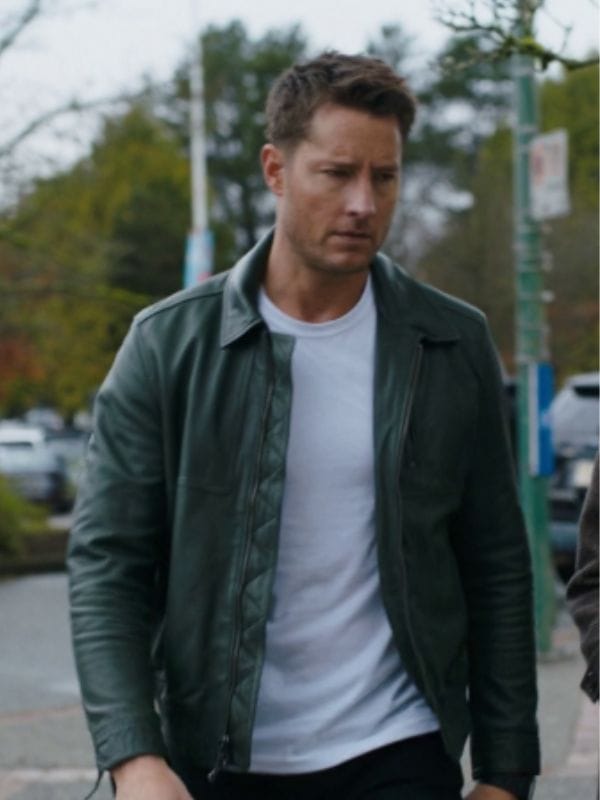 Tracker S03 Colter Shaw Green Leather Jacket
