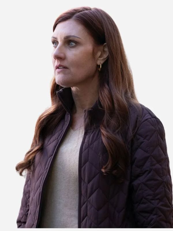 Tracker S03 Lucy Camp Quilted Coat Purple