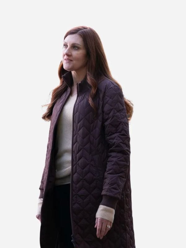 Tracker S03 Lucy Camp Quilted Coat Purple