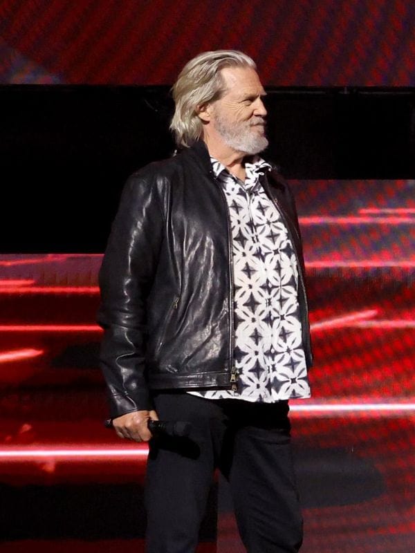 Tron Ares 2025 Jeff Bridges Black Jacket