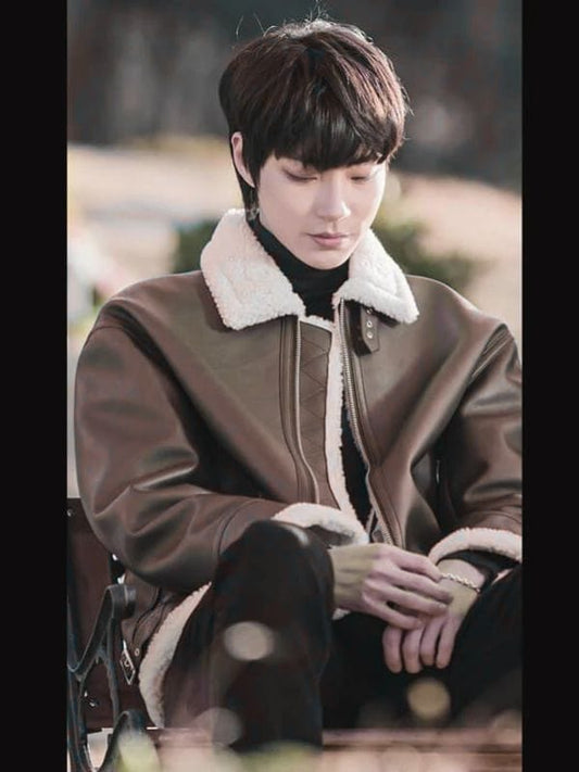 True Beauty Han Seo-Jun Shearling Jacket