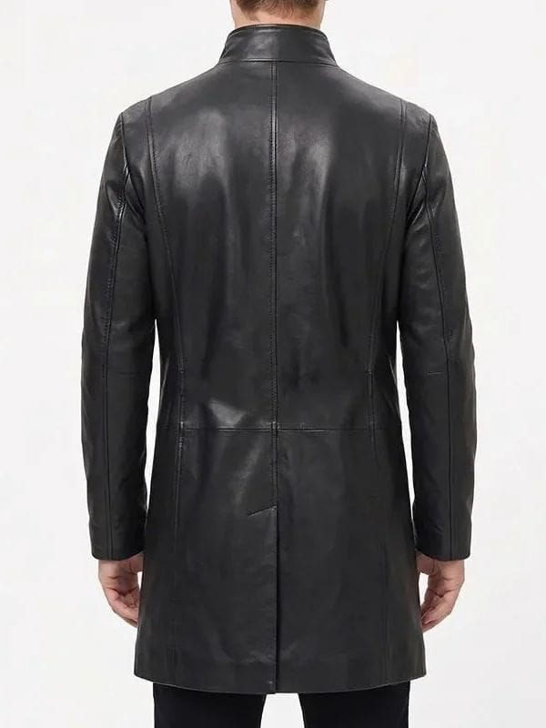 Trying Cooper Turner Leather Coat