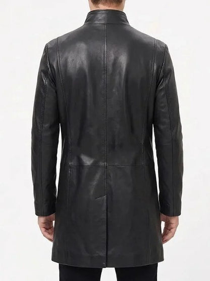 Trying Cooper Turner Leather Coat