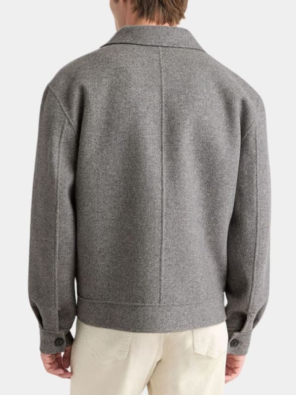 Turbulence Jeremy Lrvine Wool Jacket Grey