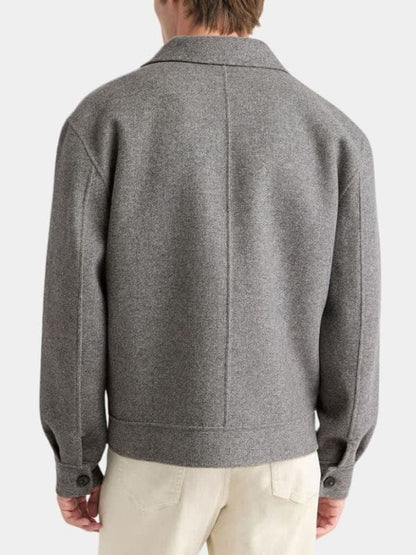 Turbulence Jeremy Lrvine Wool Jacket Grey