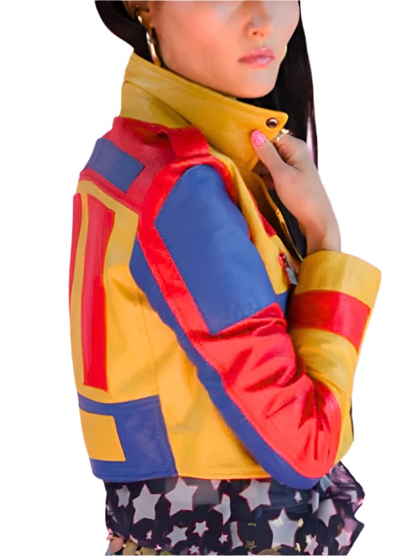 Tyla Berlin 2025 Multicolor Leather Jacket - Shop Now