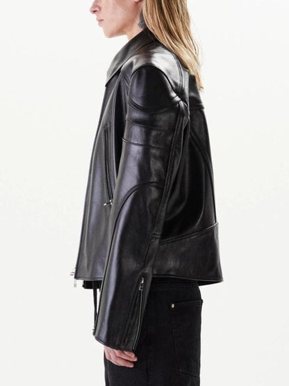 Typhoon Family S01 Lee Jun-ho Black Leather Jacket