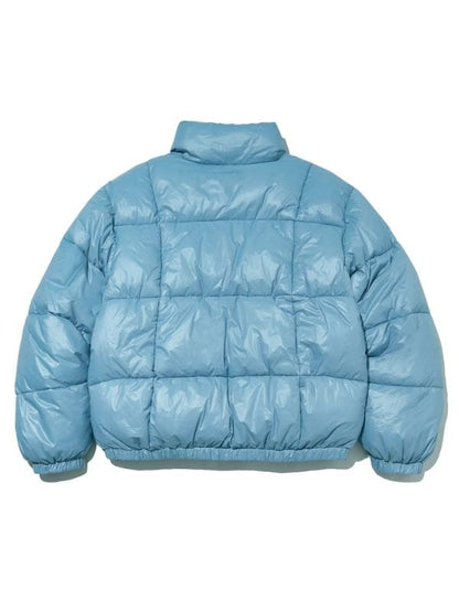 Typhoon Family S01 Lee Jun-ho Blue Puffer Jacket