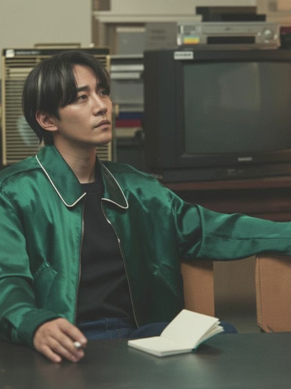 Typhoon Family S01 Lee Jun-ho Green Jacket