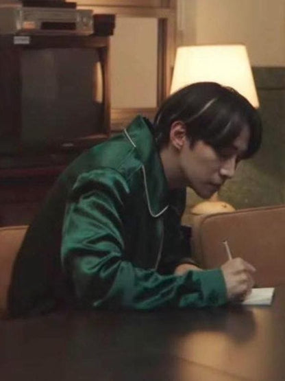 Typhoon Family S01 Lee Jun-ho Green Jacket