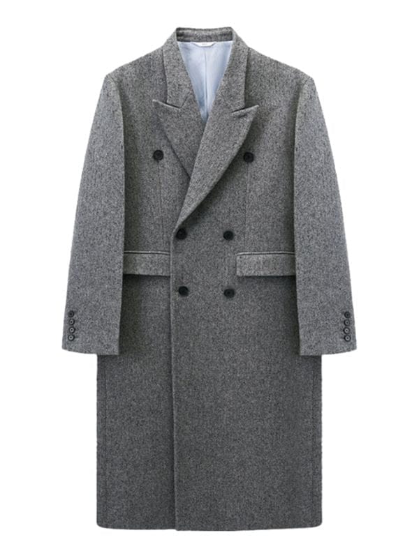 Typhoon Family S01 Lee Jun-ho Grey Coat