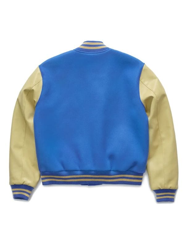 Typhoon Family S01 Lee Jun-ho Varsity Jacket Blue