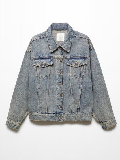 Under a Dark Sun S01 Ava Baya Blue Denim Jacket - Shop Now