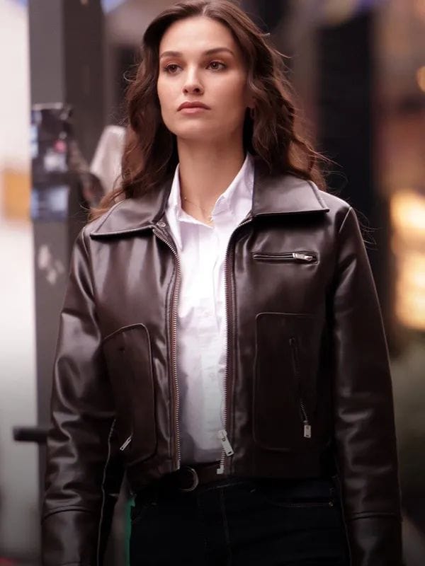 Underground S01 Ekin Aksoy Leather Jacket Brown