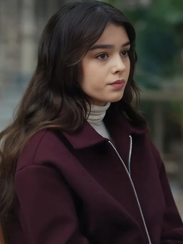 Underground S01 Ülkü Hilal Çiftçi Burgundy Jacket