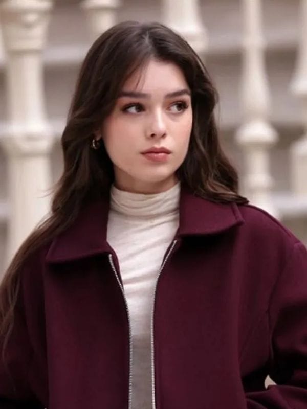Underground S01 Ülkü Hilal Çiftçi Burgundy Jacket