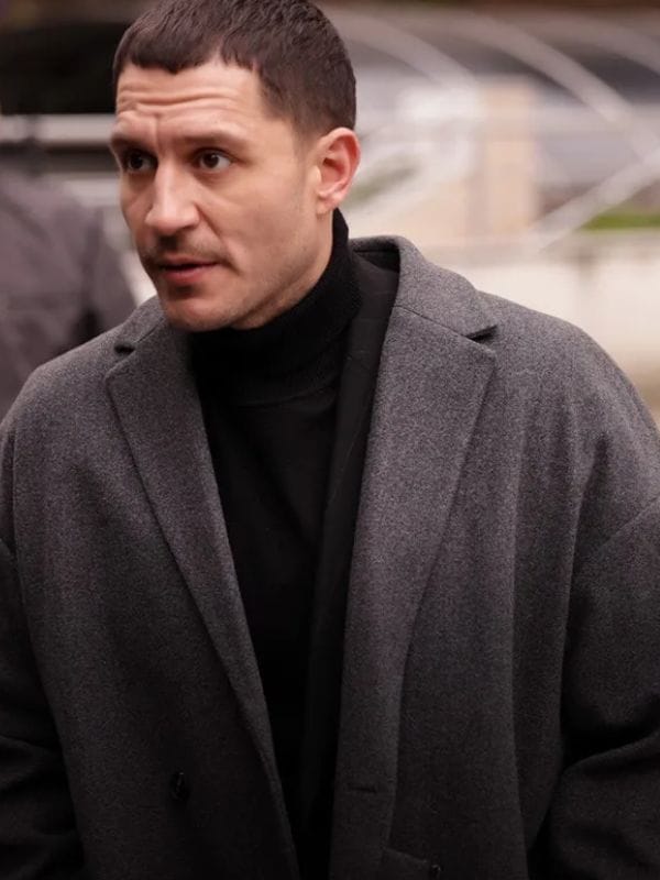 Underground S01 Uraz Kaygilaroglu Grey Coat
