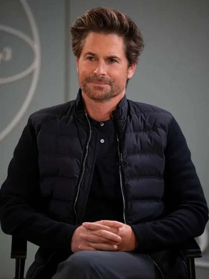 Unstable S02 Ellis Dragon Black Puffer Jacket Rob Lowe Unstable S02 Ellis Dragon Black Puffer Jacket