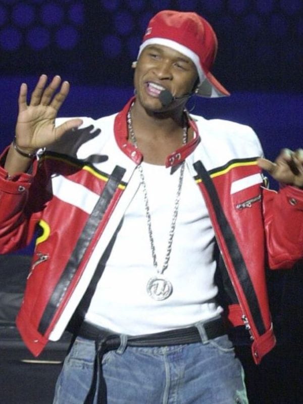 Usher Raymond BET Awards 2001 Leather Jacket