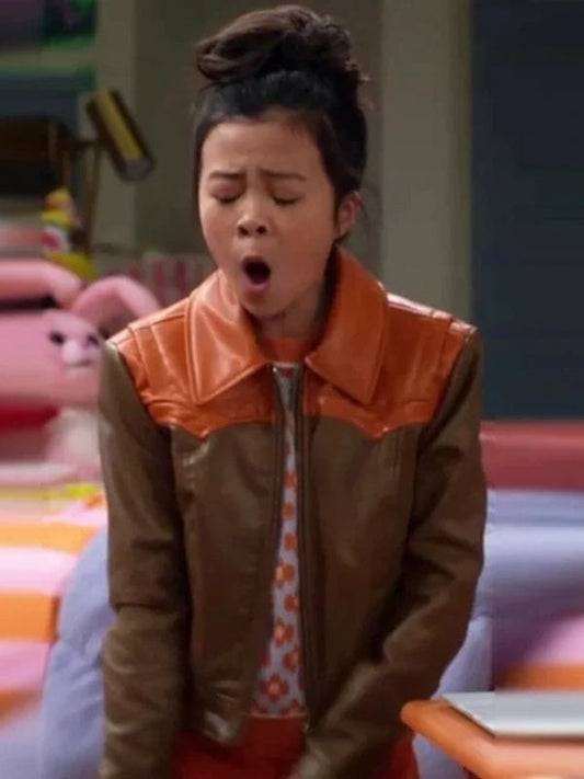 Vampirina Teenage Vampire S01 Jiwon Lee Leather Jacket