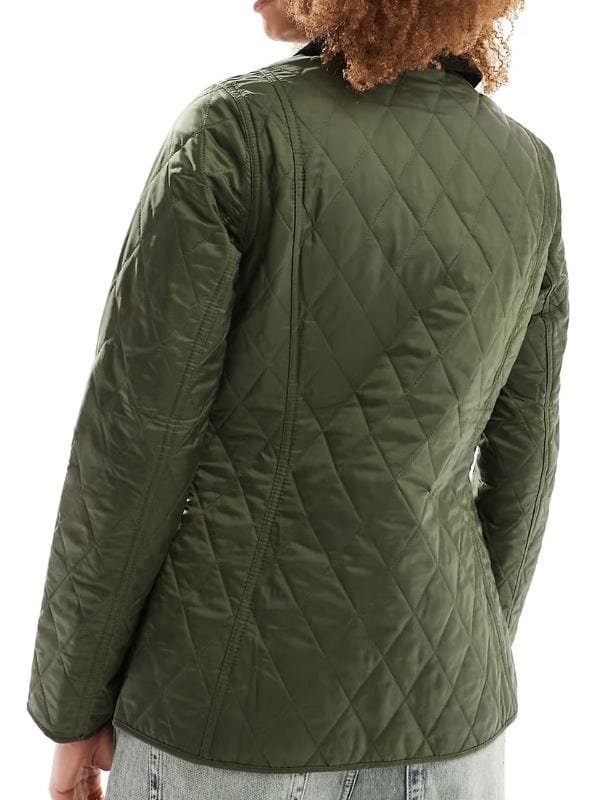 Vera S14 Steph Duncan Green Quilted Jacket