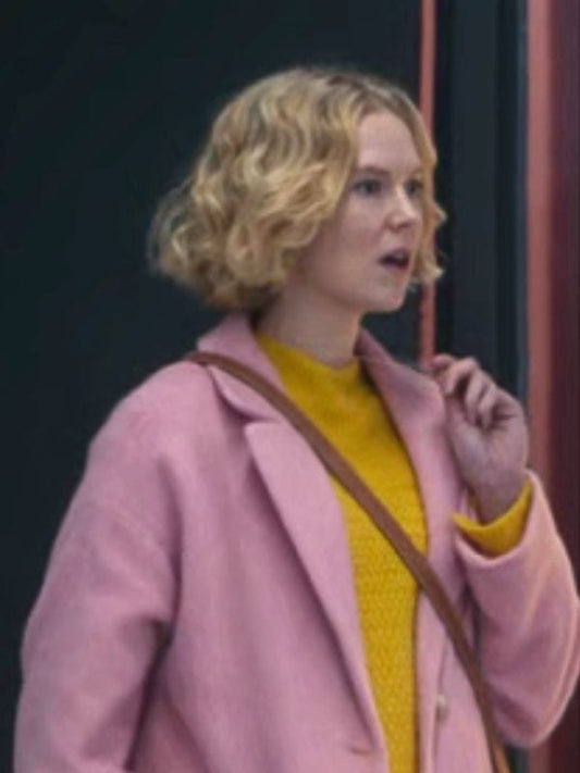 Verity Green Black Mirror S07 Pink Coat Verity Green Black Mirror S07 Pink Coat