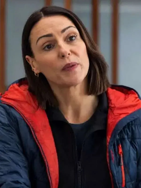 Vigil S03 Amy Silva Blue Quilted Jacket