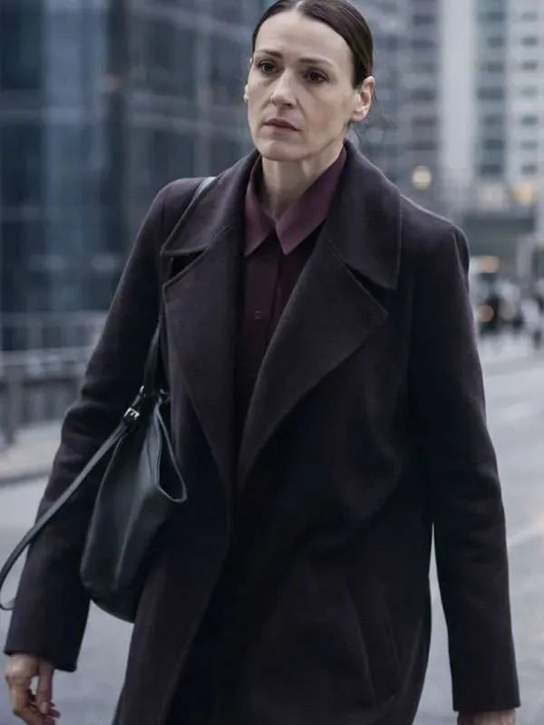 Vigil S03 Amy Silva Wool Trench Coat