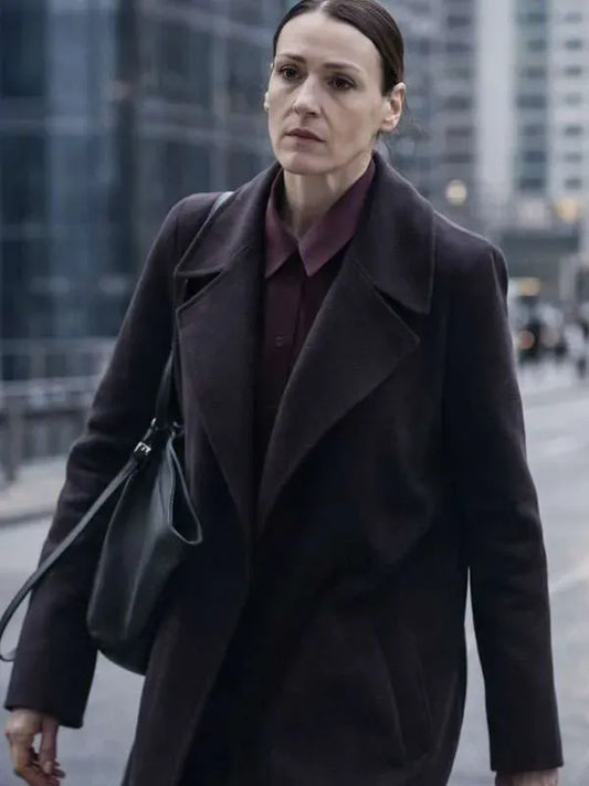 Vigil S03 Amy Silva Wool Trench Coat