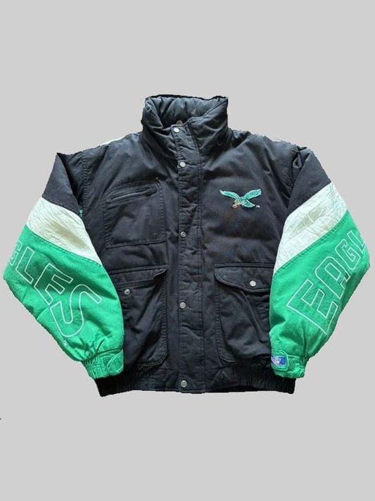 Vintage Philadelphia Eagles Triple Fat Goose Kelly Green Jacket Vintage Philadelphia Eagles Triple Fat Goose Kelly Green Jacket