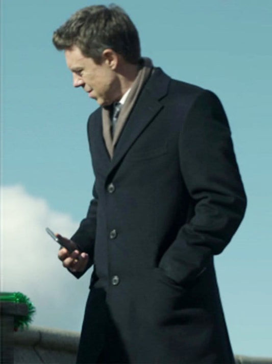 Wallace Black Doves S01 Black Coat Wallace Black Doves S01 Black Coat