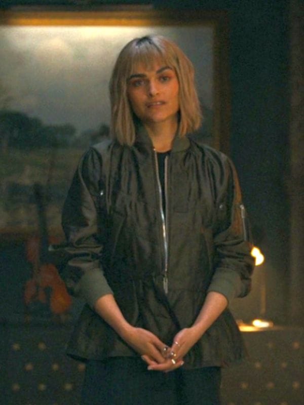 Watson S02 Ingrid Derian Satin Jacket